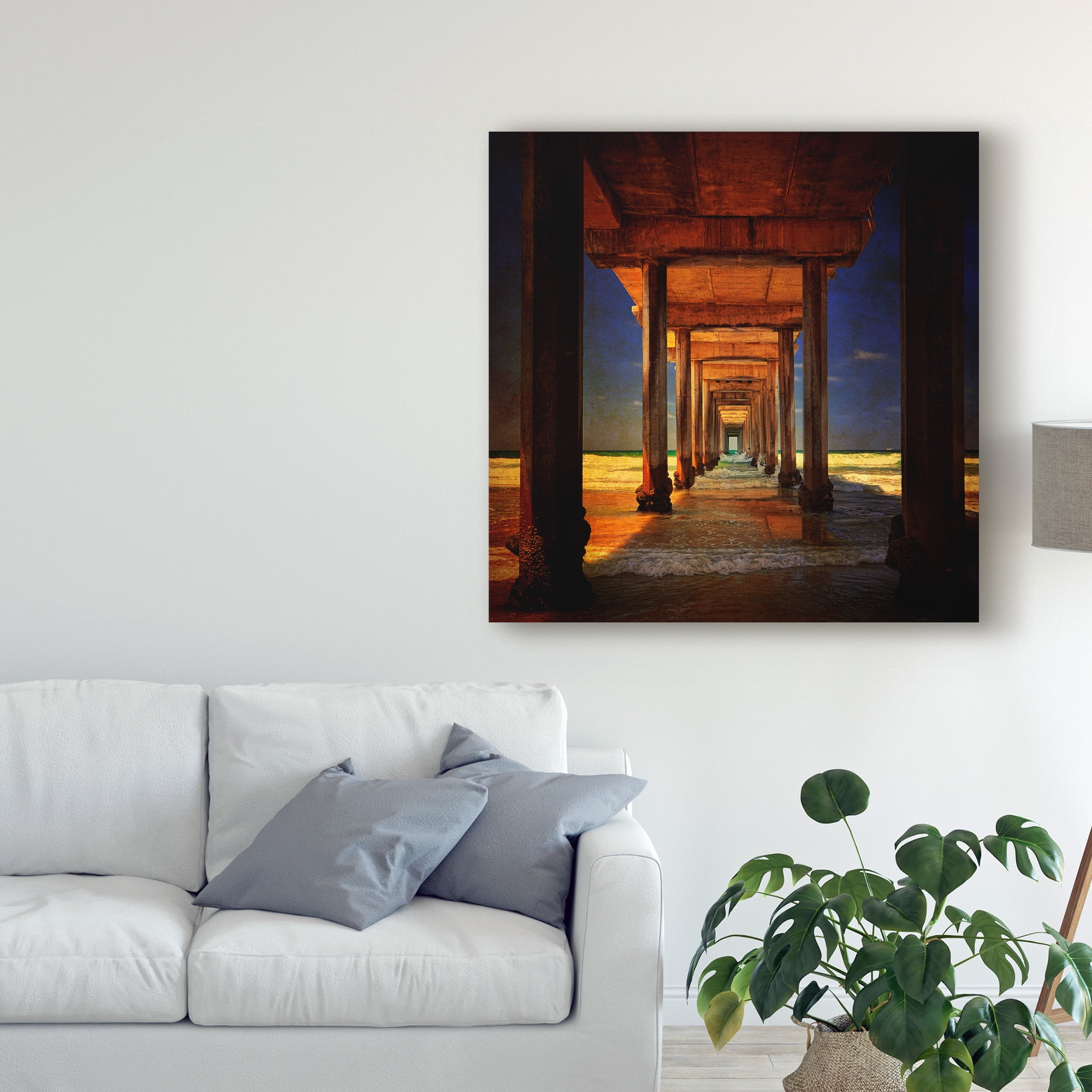 Trademark Fine Art 'San Diego Greetings' Canvas Art by Philippe Sainte-Laudy