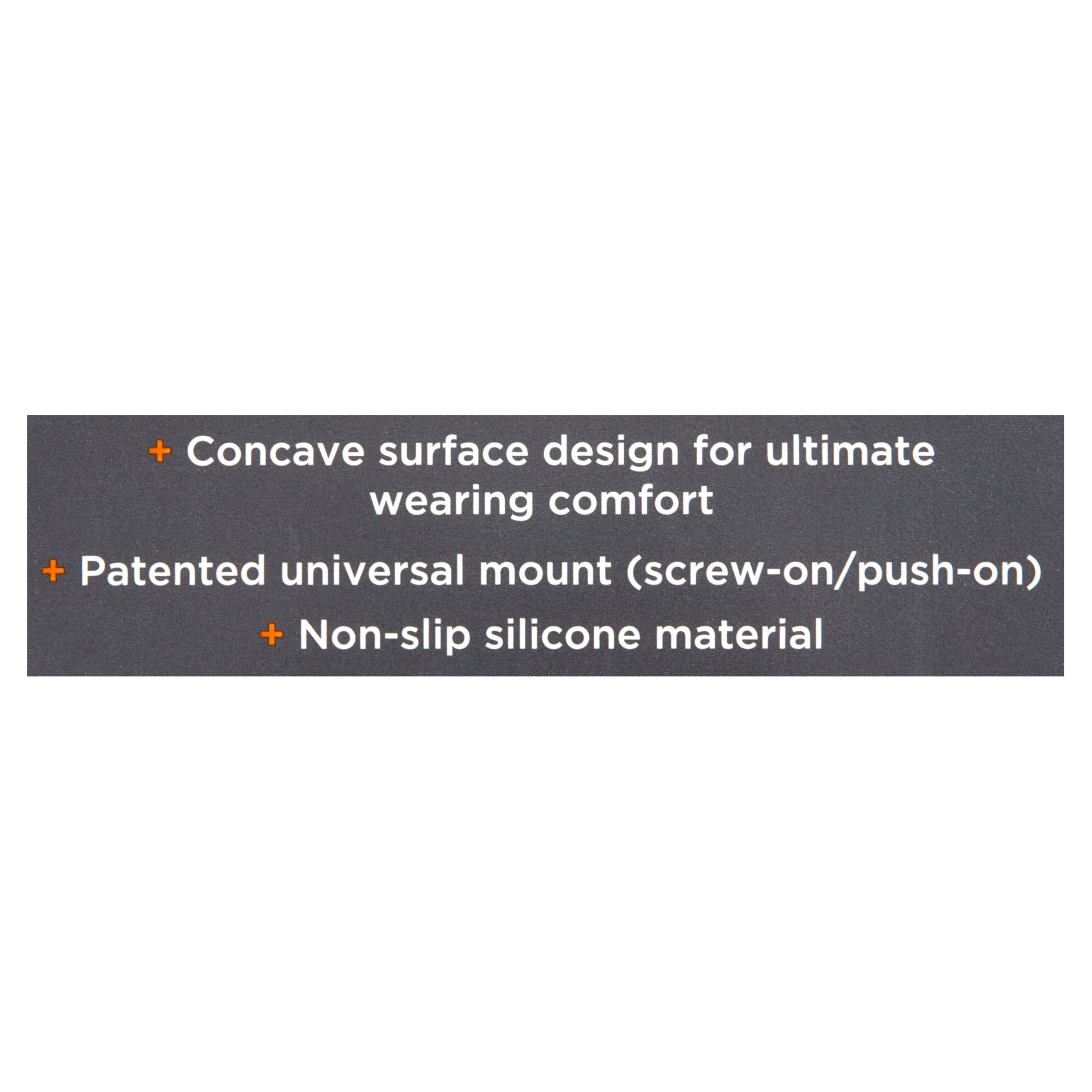 Equate Clear 11mm Comfort Fit Silicone Replacement Nose Pads, 1 Pair