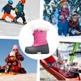 thumbnail image 3 of Kushyshoo Snow Boots Lined Waterproof Pink Winter Boot Big Kid Size 1, 3 of 8