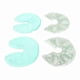 thumbnail image 3 of 1 par de almohadillas de gel para el pecho, compresas frías y calientes reutilizables, paquete de hielo para lactancia materna, color verde, 3 of 15