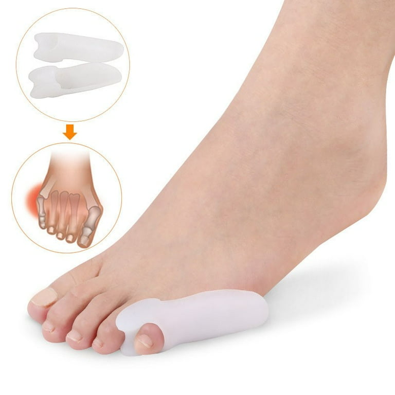 5\2pcs Silicone Finger Protector Gel Tubes Little Toe Protector