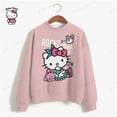 thumbnail image 3 of Sudadera con capucha y estampado de Hello Kitty para mujer, jersey de manga larga a la moda, estilo Harajuku, Tops informales, gran oferta, 2023, 3 of 4