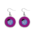 thumbnail image 1 of Umbrella Cloud Rain Drip Weather Ear Dangle Silver Drop Earring Jewelry Woman, 1 of 3