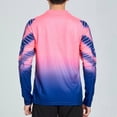 thumbnail image 4 of inhzoy Kids Youth Padded Goalkeeper Jersey Football Long Sleeve Goalie Shirts Hot Pink 14-15, 4 of 5