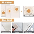thumbnail image 6 of Boho Sun Wall Art Minimalist Boho Wall Decor Mid-Century Modern Wall Art Abstract Line Sun Horizon Nature Illustrations Orange Framed Wall Art for Living Room Bedroom Bathroom 12x16inch Set of 3, 6 of 6