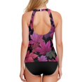 thumbnail image 2 of Women's Swimming Vest Women's Tankini Tops Swimming Vest for Women Soft and Smooth Suitable for Summer Beach Swimming Pool Parties XXL Beautiful Maple Leaves, 2 of 7