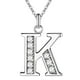 thumbnail image 4 of Collar europeo y americano de 26 letras, accesorios de moda con incrustaciones de diamantes, 4 of 6