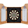 thumbnail image 2 of San Diego Clippers Hardwood Classics NBA Wood Dart Cabinet, 2 of 3