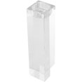 thumbnail image 3 of Candelabro de cristal nórdico, centros de mesa para bodas, adornos de vidrio, velas, decoración del hogar, centro de mesa geométrico, quemador de cera geométrico, 5 x 5 x 20 cm, 3 of 5