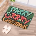 thumbnail image 5 of Christmas Polyester Non-Slip Machine Washable Door Rug Game Mat Kitchen Rug Office Rugs, 5 of 6