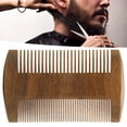 thumbnail image 4 of Peine Para Barba De Madera, Agarre Cómodo Peine Para Bigote Dientes Redondeados Para Uso Diario EOTVIA No, 4 of 7