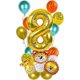 thumbnail image 1 of Jungle Safari Animal Balloons Sets Gold Large Numbers Balloons Wild Animals Jungle Balloons For Animal Themed Birthday Party Decorations Baby Shower S, 1 of 4
