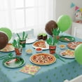 thumbnail image 6 of Green Birthday Party Decorations Green Plates Napkins Party Supplies Disposable Paper Cups Tableware Set for Boys Kid Teen Birthday Decor Serves 20, 6 of 6