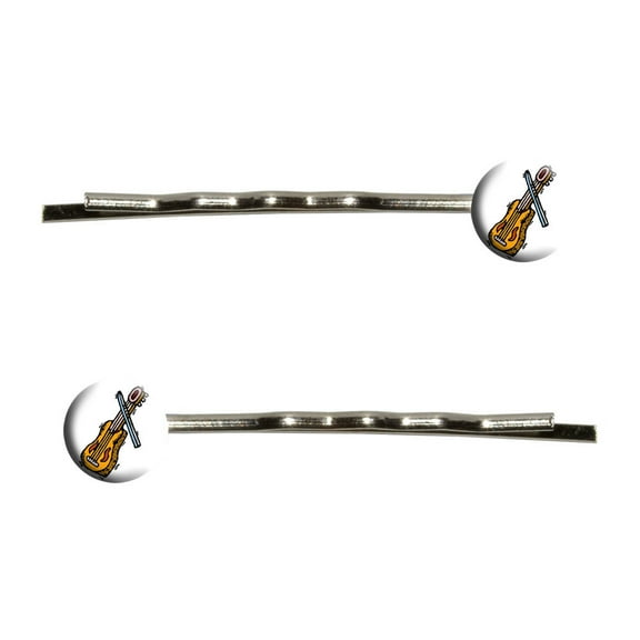 Violin Bobby Pin Hair Clips