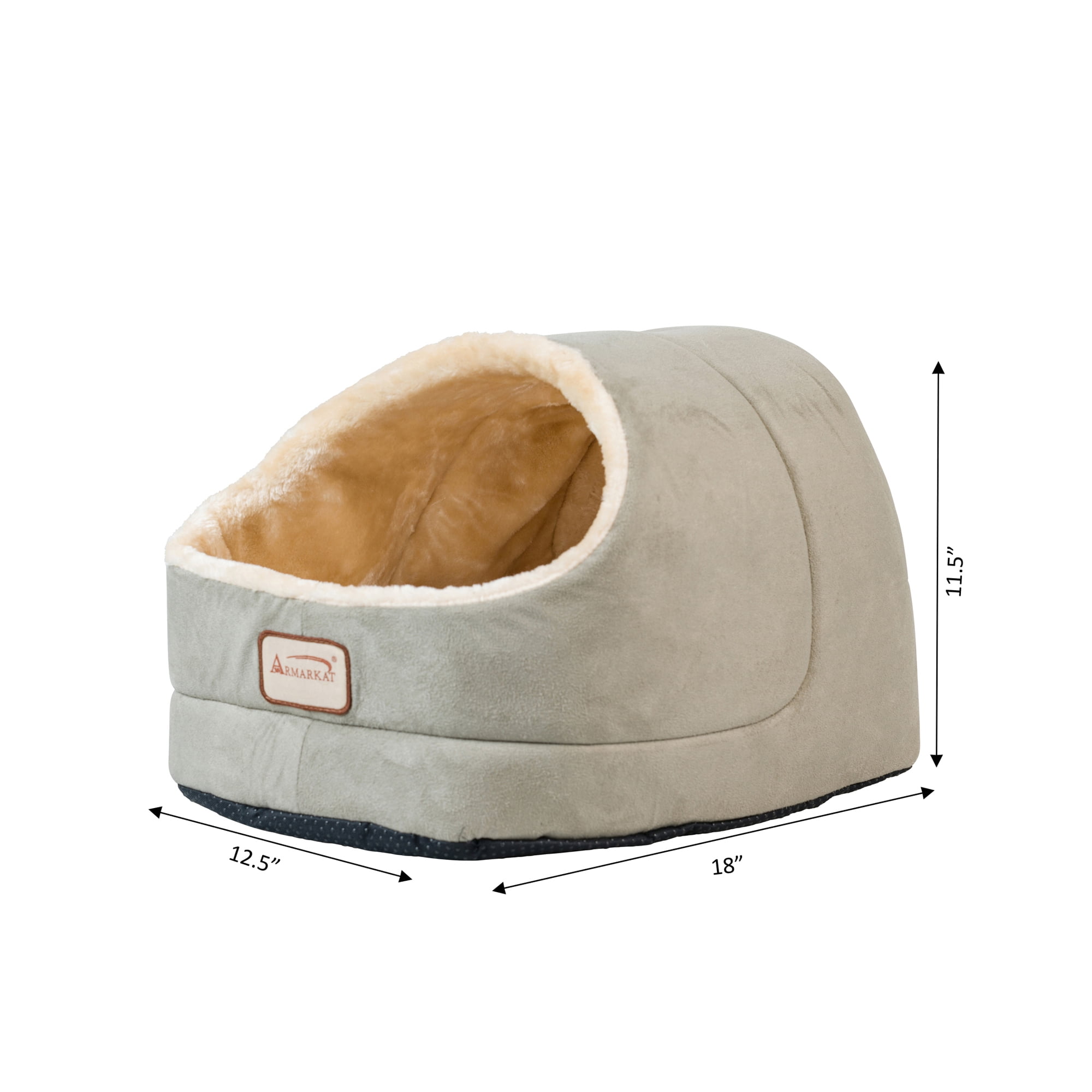 Armarkat Sage Green Cat Bed Size, 18-Inch by 14-Inch, C18HHL/MH