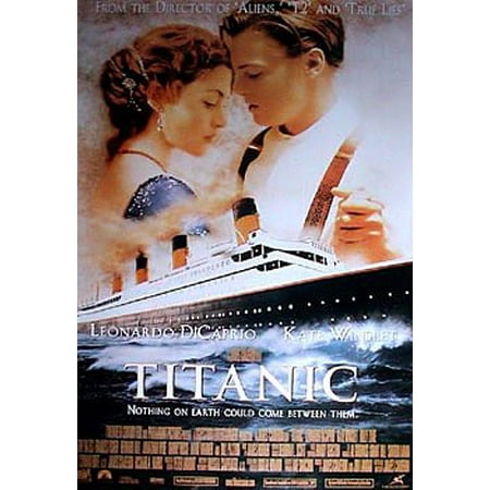 Titanic - Film Promo Art - Leonardo Dicaprio - Kate Winslet - Original 1998 - Poster New