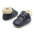 thumbnail image 7 of Old Soles Toddlers Mountain Bub High Top Shoes, Navy,3 M US, 7 of 7