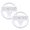 White, variant on Retrofam 2 Pack Mario Kart Steering Wheel and Remote for Wii Game Console, White
