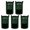 Green-British 7 Gallon 3, variant on Pack Of 5 Plant Grow Bags with Handles and Viewing Window Vegetable Planting Sacks Washable Planter for Tomatoes
