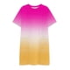 thumbnail image 5 of Mujeres Manga Corta Tops Impresión Casual Cuello Redondo Vendaje Vestido Falda de las Señoras, Vestido de Manga Corta para las Mujeres Primavera Verano Uso Diario, 5 of 6