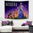 thumbnail image 3 of Horror Movie B-Beetlejuice Tapestry Art Printing Art Science Fiction Room Home Decor Home Decor, 3 of 5