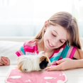 thumbnail image 3 of 6 Pieces Guinea Pig Cage Liners Washable Reusable Guinea Pig Pee Pads Non-Slip and Fast Absorbent Guinea Pig Bedding Breathable Waterproof Pet Training Pads for Small Animals, 3 of 6