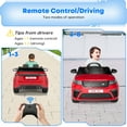 thumbnail image 5 of EastVita Kids 12V Ride on Cars (Licensed Land Rover) Ride on Electric Toys with Parent Remote Control, MP3 Player, Rocking, Pull Rod 3 Age+, 5 of 9