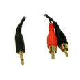 thumbnail image 1 of 3.5mm to RCA Cable M/M - 6ft, 1 of 1