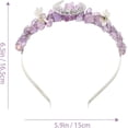 thumbnail image 2 of Bride Crystal Crown Dragonfly Tiara Handmade Wedding Headwear Natural Crystal for Brides and Bridal Photo Shoot Accessories, 2 of 4
