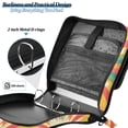thumbnail image 4 of FORMRS Zipper Binder with Shoulder Strap 2-inch Ring 500 Sheet Capacity File Bag, Colorful Black Cat, 4 of 5