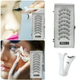 thumbnail image 2 of Pestañas postizas 3D de la serie Ma, rizo natural, fibra ultrasuave, reutilizables, magnéticas, fáciles de aplicar, para maquillaje diario y de fiesta, 1 paquete, 2 of 8
