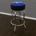 thumbnail image 4 of Trademark Gameroom New York Rangers Logo Bar Stool with Padded Seat, 4 of 5