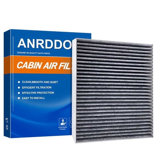 ANRDDO (CF10743) Cabin Air Filter with Activated Carbon, Replacement for Chrysler Town & Country 2008-2016,Dodge Grand Caravan 2008-2020,Infiniti G37 2008-2013