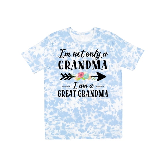 Inktastic I'm Not Only a Grandma I'm a Great Grandma with Flowers T-Shirt