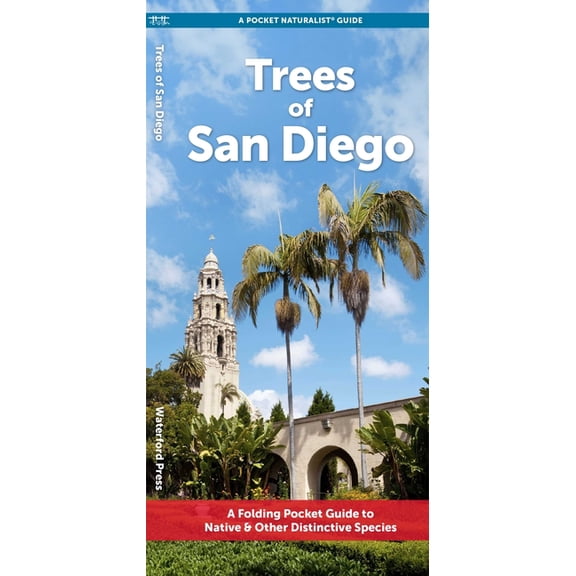 Nature Observation North : San Diego Trees : A Folding Pocket Guide to Native & Other Distinctive Species (Edition 1) (Other)