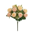 thumbnail image 3 of Huanglei Realistic Flower Bouquet For Home Lifesize Faux Floral Arrangements For Living Room Wedding And, 3 of 5