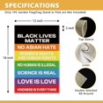 thumbnail image 2 of Lives Matter, Love is Love, Welcome Garden Flag Yard Decorations, 12 x 18 Inch Double Sided Outdoor Indoor Decor Flag, Inclusive Garden Flag, LGBTQ Flag, Equality Ally Yard Flag Gifts, 2 of 6