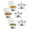 6pcs, variant on QinaQin 2-Pack Of 5-Quart Round Stainless Steel Insulated Plates Is Suitable for Buffets, Parties, Weddings, and Banquets, and Can Be Used As Food Warmers
