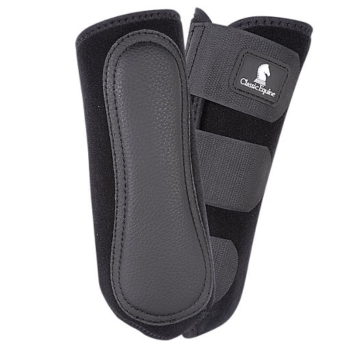 Classic Equine EZ Wrap Lite Front Boots Black