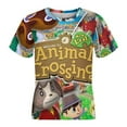 thumbnail image 4 of Animal Crossing Kid's T-Shirt Short Sleeve T-Shirt Tops Summer Tee Shirt for Boys Girls 110CM, 4 of 8