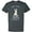 Dark Heather Grey, variant on Apparel Run Away Basic Cotton T-Shirt - Large - Dark Heather Grey