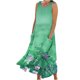 thumbnail image 1 of Vestido de Verano para las Mujeres sin Mangas Lino-Look Impreso Maxi, Suelto Fluido Y Vestido Sexy de Moda para las Mujeres, 1 of 5