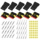 thumbnail image 1 of 5 Kits De 4 Pines Conector Eléctrico 4 Pin Enchufe Conectores De Alambre Eléctrico Automotrices Conectores Automotrices AWG, 1 of 8