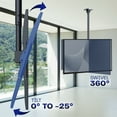 thumbnail image 5 of VIVO Extending Large Ceiling TV Mount for 50 to 100 inch Screens, 5.5ft Pole, 5 of 8