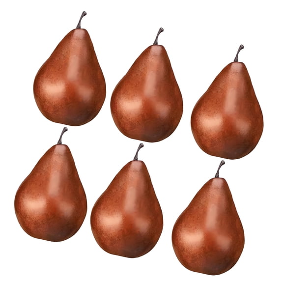 Faux Pear Decoration Realistic Looking Plastic Fruit Ideal For Home And Store Kitchen Dining Room Displays