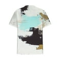 thumbnail image 4 of IROINNID Women's Crew neck Casual Tie-dye Print T-shirt Short Sleeve Tunic Tops, 4 of 4