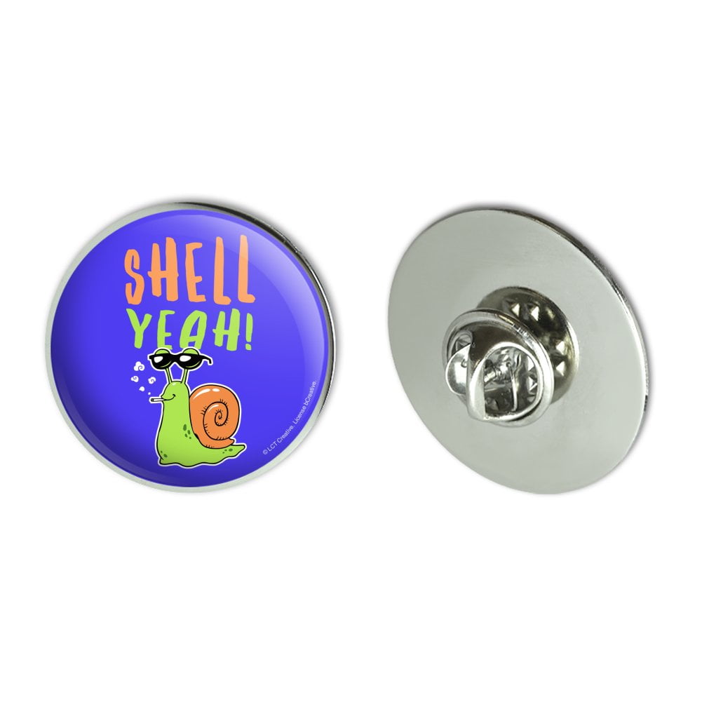 YES YOU CAN HUMOROUS NOVELTY LAPEL PIN BADGE 1 INCH 