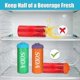 thumbnail image 4 of 6 Pack Silicone Can Lids - Reusable Pop Can Lids for Standard Size Cans Soda, Silicone Can Tops For Soda/Beer/Juice, 4 of 5