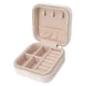 thumbnail image 1 of Caja de viaje de terciopelo para joyas, caja de viaje de terciopelo para joyas, organizador de caja de viaje de terciopelo, estuche de almacenamiento de joyas de terciopelo, muy versátil, 1 of 12
