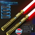 thumbnail image 1 of Upgraded Metal Lightsaber RGB 16 Colors, 2 In 1 Lightsaber Toy With Vibration Beat, 1 of 6